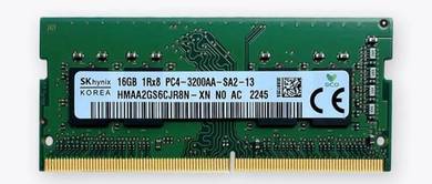 SK Hynix 16gb ddr4 3200 laptop ram