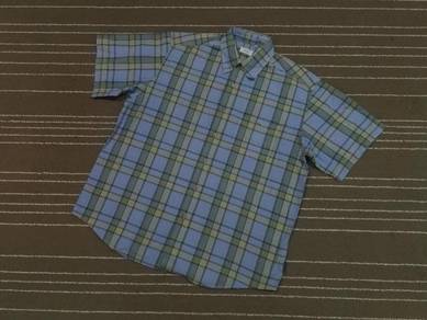 KEMEJA PETAK LACOSTE SPORT saiz XXL