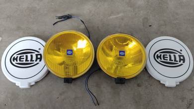 Original Hella Yellow Fog Lamp Spot Light