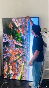 LG android tv 86inchi 100% ok warranty 2bulan
