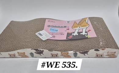 Cat Scratcher Cardboard Kucing WE535 43cm x 22cm
