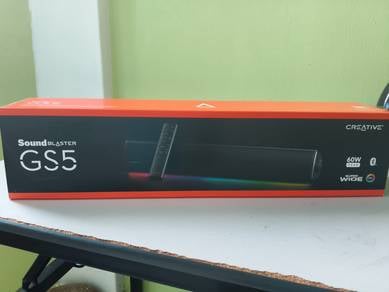 creative sound blaster GS5 super wide gaming mode