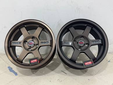 Rim baru 15 WTR TE37 Flow form vios myvi city jazz