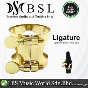 BSL Mouthpiece Ligature Gold for Alto Saxophone