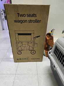 two seats wagon stroller 