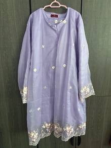 Baju Kurung Moden Soft Organza Full Lining