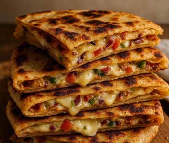 spicy chicken quesadilla