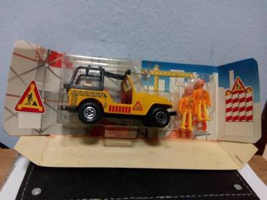 Vintage Majorette Jeep, construction
