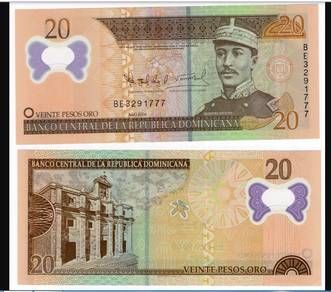 Dominican Republic 20 Pesos Oro 2009 - P182a