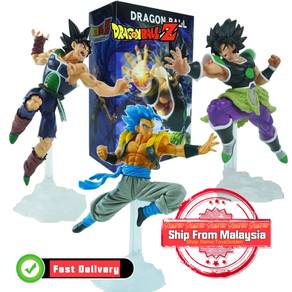 Dragon Ball Z Anime Gogeta Broly Barduck Action Fi