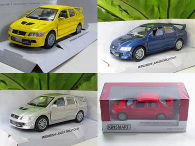 Kinsmart (12cm) Mitsubishi Evo VII Diecast Car