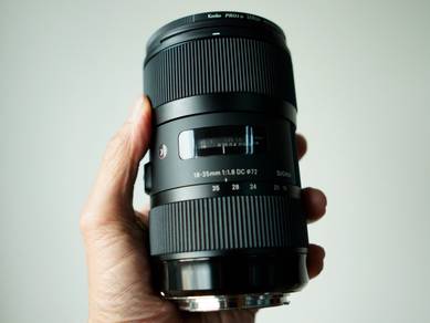 Sigma 18-35mm f/1.8 DC HSM Art for Canon EF mount