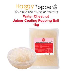 Popping Boba Pearl Coating Juice Ball Water Chestn