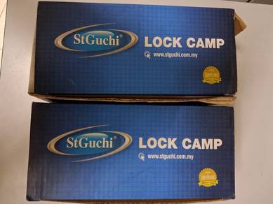 St Guchi Lock Camp with keys x 2pcs