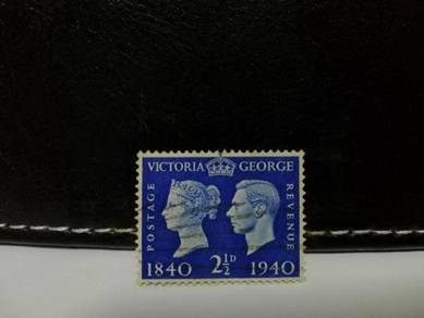 1940 UK Stamp Queen Victoria King George VI