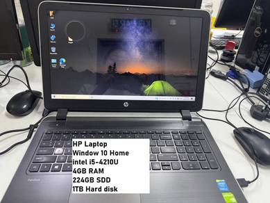 HP Laptop i5-4210U terpakai