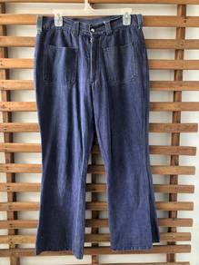 vintage 1970 FLARES denim bush jeans levis lee LVC