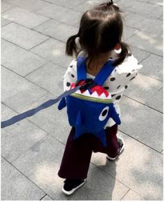 Baby Shark Doo Doo Doo Harness Backpack Bag