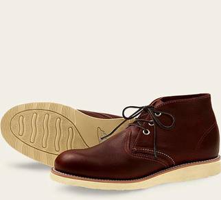 Work Boots Red Wing Classic Chukka Dark Brown 3141