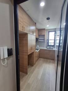 kitchen cabinet counter table