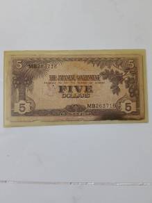 rare Jim 5 dollar MB series banknotes 