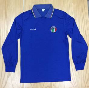 Diadora 1990 Italy Home Jersey #BV Used
