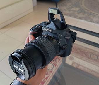 Nikon D3400 + 18-55mm kitlens