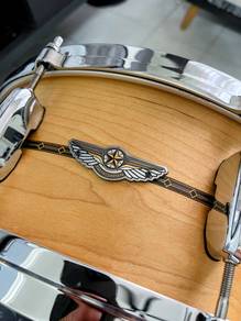 Tama star solid maple 14”x6” Oiled Natural Maple
