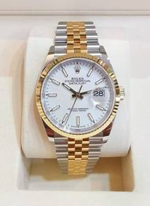 《Brand New》 Rolex 126233 Datejust White Dial 18KG