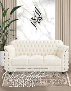 sofa 3 seater easy clean pocket spring 