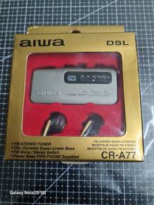 Aiwa CR-A77 FM Stereo Tuner DSL Dynamic Super Bass