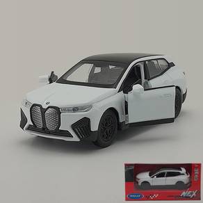 BMW iX 1:38 Die-cast Model Car - White