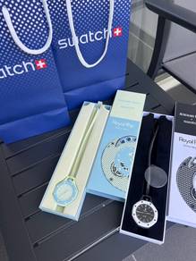 READY STOCK - Brand New Swatch x AP for Royal Pop
