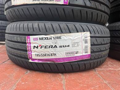 195/55/16 —Tayar baru— Nexen Su4 Tahun25