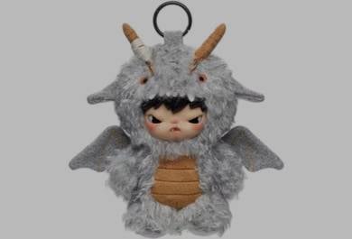 KEYCHAIN plush POP MART HIRONO
