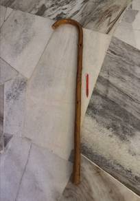 wooden walking stick