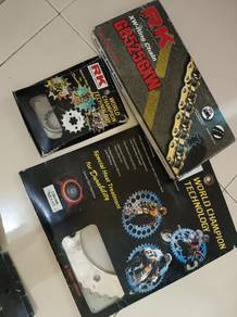 XW Ring chain Dan sprocket Rk Japan ori