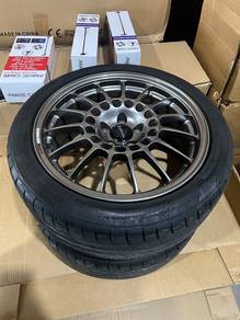 Original ENKEI RC-T5 17” + Continental MC5
