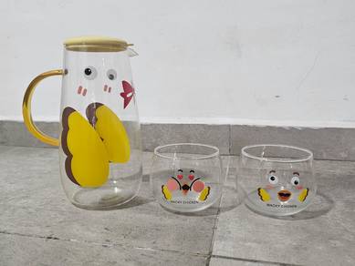 Water bottle and cup set