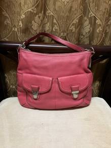 Coach Poppy Avery Leather Shoulder Bag