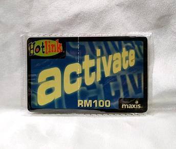 Maxis Hotlink Prepaid Reload Card