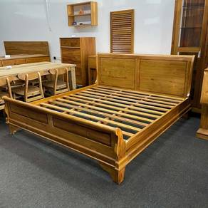 Teak Bedroom Furniture -Sleigh Bed