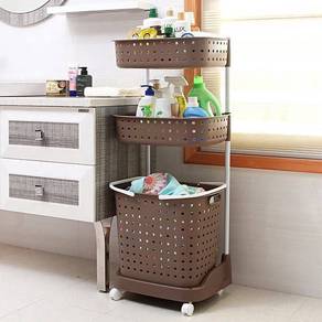 Laundry Basket Bathroom Storage 