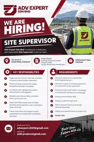 Site Supervisor (Contract)