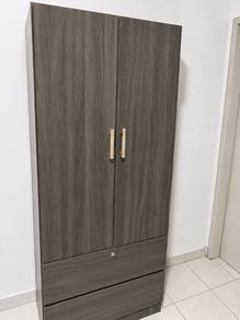 Wardrobe 2 pintu 2 drawer