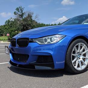 BMW F10 F30 G22 G30 F32 F44 G05 Front Lip Black