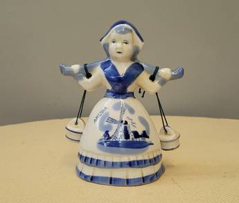 Delft Holland blue white bell