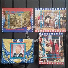 Guinea Ecuatorial 1976 imperf perf mnh 4 pcs