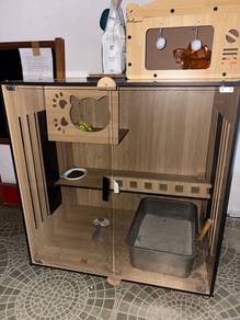 Kandang Kayu Kucing / Wooden Cat Cage