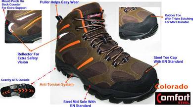 Comfort Steel Safety Shoes